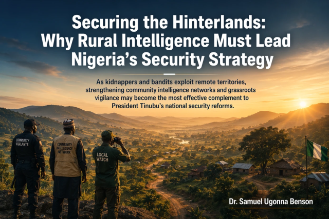Rural Intelligence Must Lead Nigeria’s Security Strategy