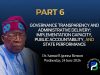Governance Transparency And Administrative Delivery: Implementation Capacity, Public Accountability, And State Performance GOVERNANCE TRANSPARENCY AND ADMINISTRATIVE DELIVERY