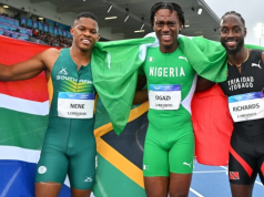 Ogazi Wins Historic Commonwealth 400m Gold